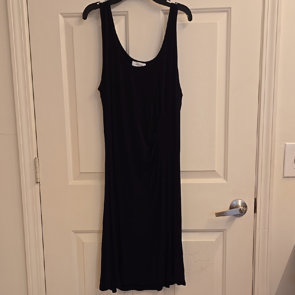 Calvin Klein Black Midi Dress